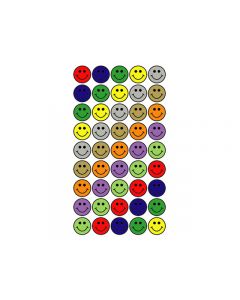 Purple Peach Sticker Smiley - 401