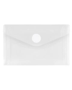 Foldersys 40919-10 Velcro Omslag Visitekaart Neutraal Wit