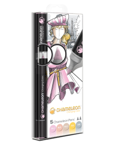 Chameleon 5-Pen Pastel Tones CT0501
