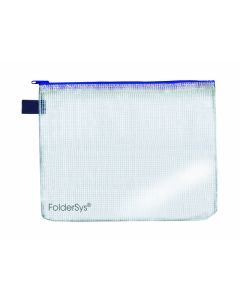 Foldersys 40402-40 Pochette+Rits A4 Blauw