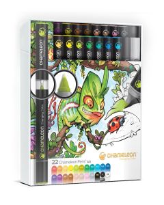 Chameleon 22-Pen Deluxe Set CT2201