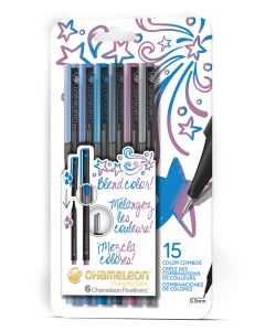 Chameleon Fineliner 6-Pen Cool Col. Set FL0604