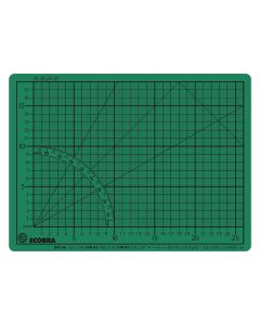 Ecobra Snijmat Groen/Zwart 22x30cm 703022
