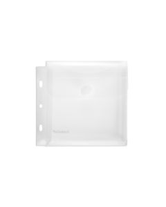 Foldersys 40127-04 Velcro Omslag CD Transparant