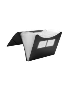 Foldersys 70009-30 12 Delige Sorteermap Zwart