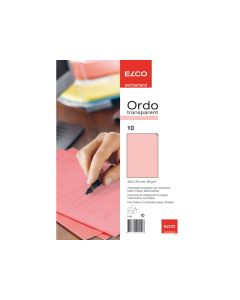 Elco Ordo Transparant 10x Rood