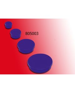 Ecobra 20 Whiteboardmagneten 805003 Blauw 16x7mm