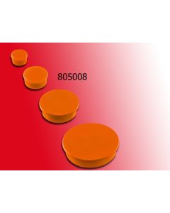 Ecobra 20 Whiteboardmagneten 805008 Oranje 16x7mm