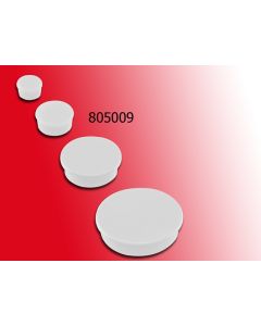 Ecobra 20 Whiteboardmagneten 805009 Wit 16x7mm