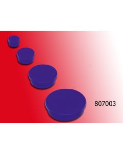 Ecobra 10 Whiteboardmagneten 807003 Blauw 36x8,5mm