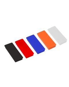 Ecobra 10 Whiteboardmagneten 807508 Oranje Rechthoek