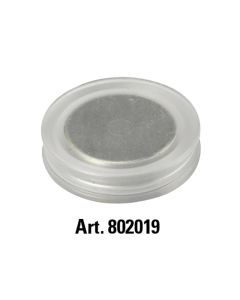 Ecobra 5 Glasbordmagneten 802019 Wit 25x6mm