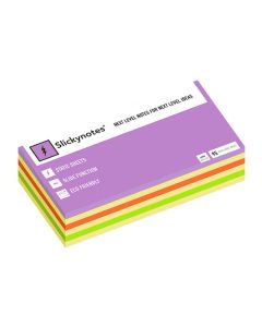 Slickynotes Large NL-6A 6 Pads 200x100 Assorti