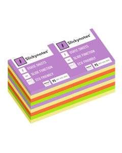 Slickynotes Regular NR-18A 18 Pads 76x76 Assorti