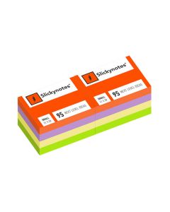 Slickynotes Small NS-8A 8 Pads 51x38 Assorti